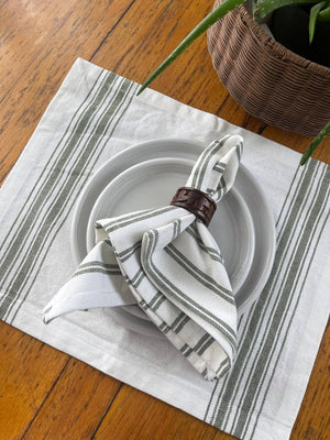 Grain Sack Sage Napkin