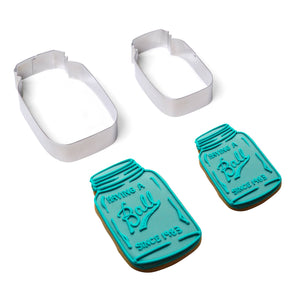 Fox Run Mason Cookie Cutters, Set of 2