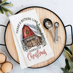 Christmas Farmhouse Holiday Tea Towel