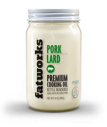 Pork Lard, Pasture Raised, 14 OZ