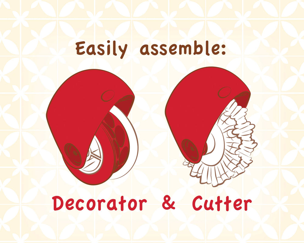 Pastry Wheels Decorator & Cutter Set