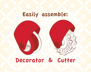 Pastry Wheels Decorator & Cutter Set