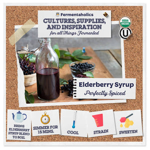 Elderberry Syrup Making Blend, organic