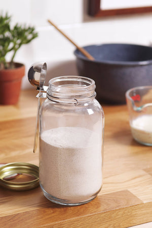 Coffee Spoon Clip for Regular Mouth Mason Jar