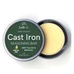 Cast Iron Seasoning Bar - SEED OIL FREE