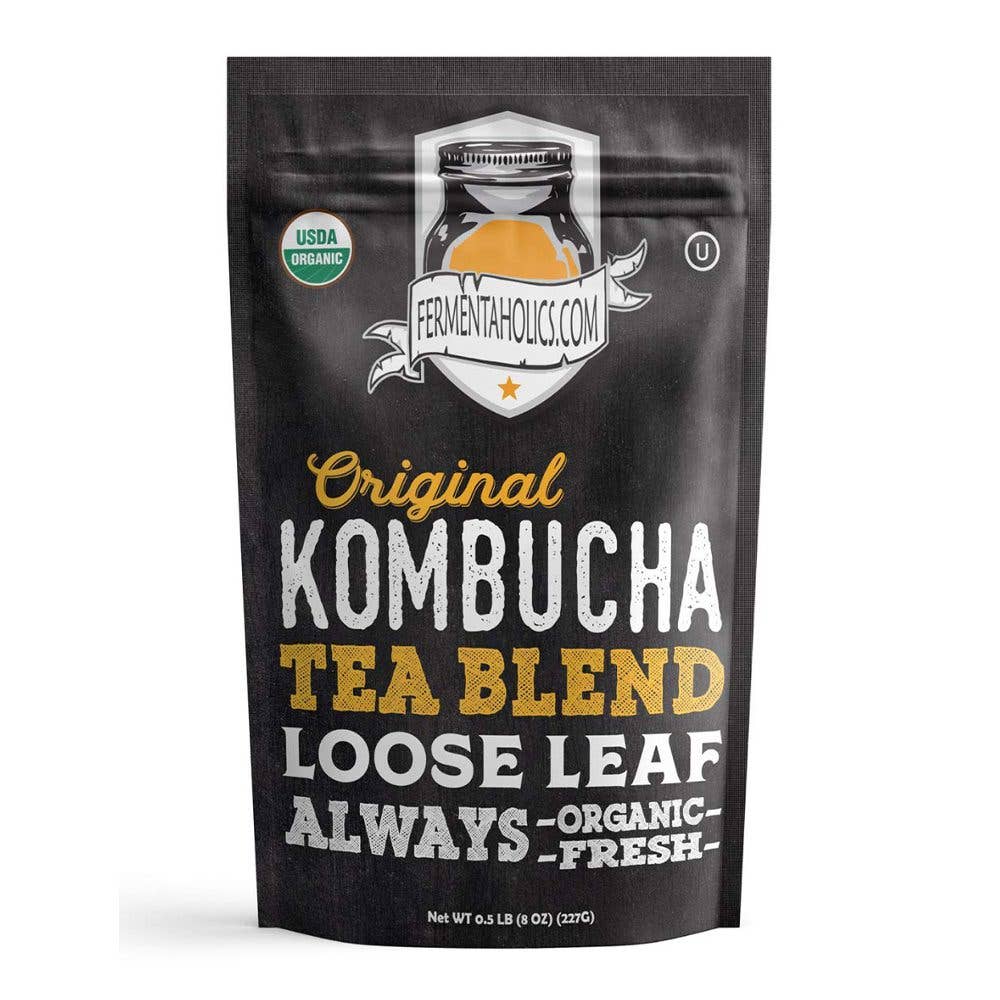 Original Kombucha Tea Blend, 4 Oz Organic