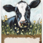 Cow Magnetic List Pad