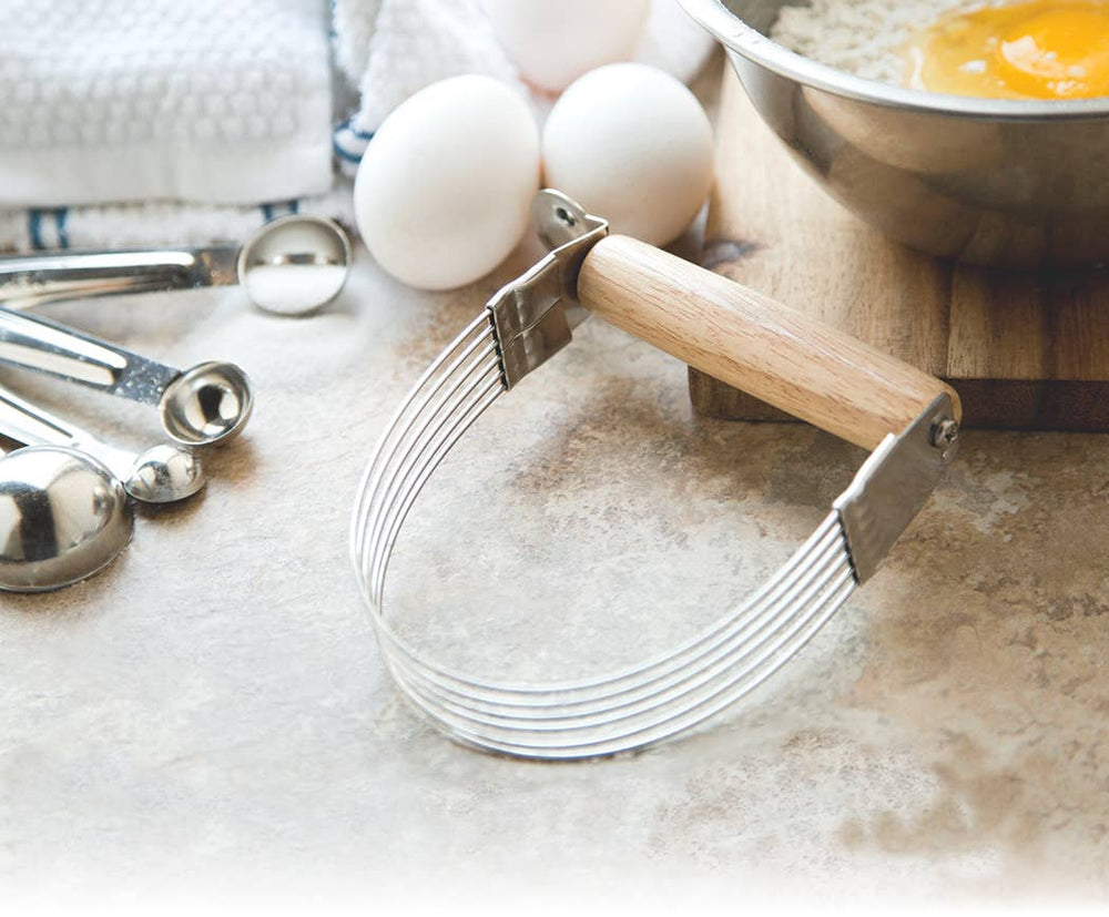 Fox Run Stainless Steel Wire Pastry Blender, 5" x 4" x 1.25"