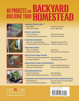 40 Projects for Building Your Backyard Homestead