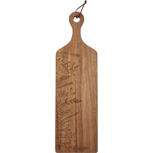 Wildflowers Cutting Board